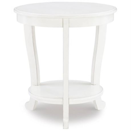 VERTE VOIR PHOTOS COULEUR - Table d'appoint POWELL AUBERT verte 22 x 22 x 24 po