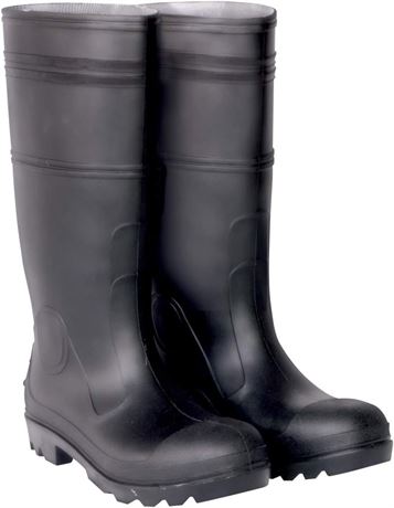 Bottes de pluie noires taille 11 homme