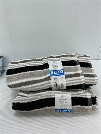 LOT DE 2 - Serviette de bain XL Mainstays 30 x 60 po