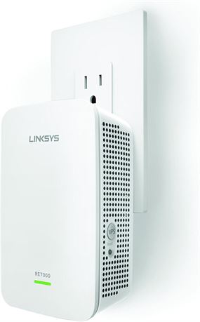 Prolongateur WiFi Linksys WiFi 5 double bande, couv. 2 500 pi²