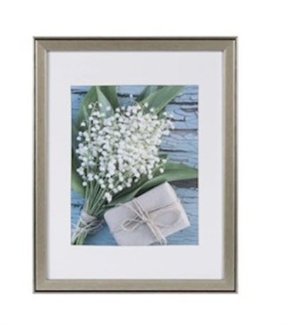 Cadre photo Aubree de Hometrends argent 11 x 14