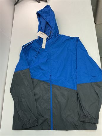 M Manteau printemps imperméable bleu/noir Core
