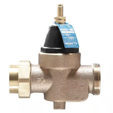 Soupape réduction pression Watts laiton 3/4 po MPT x FTP