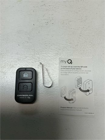 Télécommande Chamberlain myQ pour 2 portes de garage