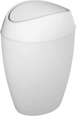 Poubelle Umbra Twirla couvercle basculant 9 L