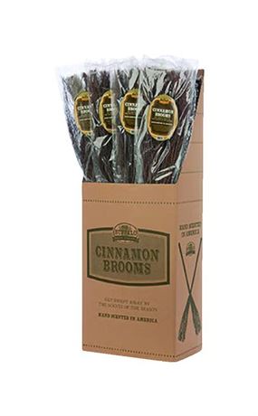 The Buffalo Broom Company — Décoration de Noël brune 36 po