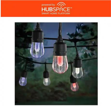 Guirlande lumineuse à brancher intelligente Hampton Bay 24 pi