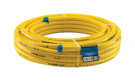 Tuyau gaz flexible CSST Home-Flex 3/4 po x 75 pi
