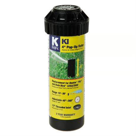 Rotor escamotable ajustable K Rain K1 4 po H