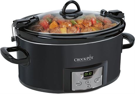 Mijoteuse Crock-Pot 7 pte Cook n' Carry programmable four-résistante