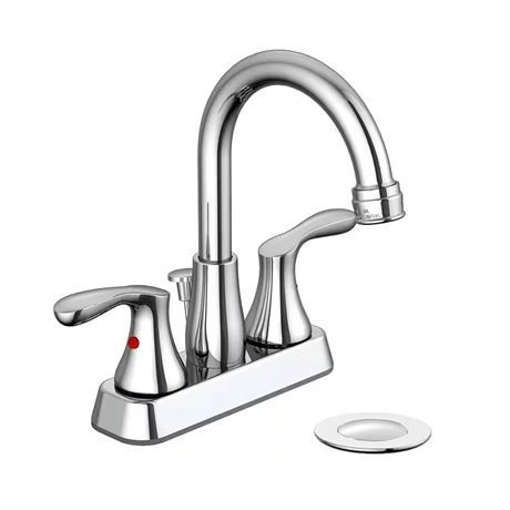 Robinet salle bain Deveral chrome
