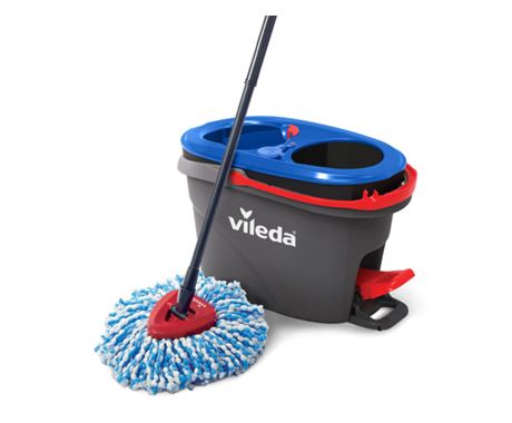 Système vadrouille rotative et seau Vileda EasyWring RinseClean