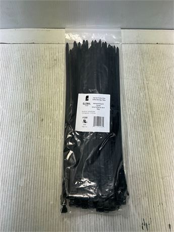 Attaches câble 15 po 120 lb sac de 100