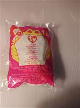 2000 McDonald's Ty Beanie #16 Goochy Jellyfish