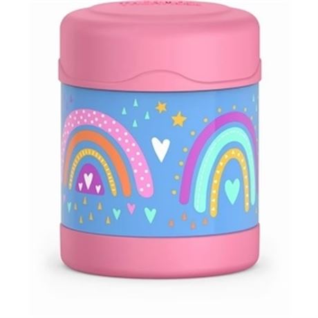 Pot à aliments Thermos enfants FUNtainer inox isolé 295 ml arc-en-ciel