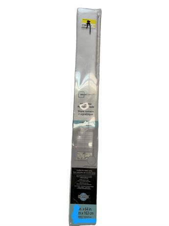 Store romain magnétique 33 x 64 po