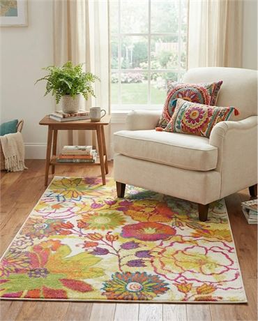 Tapis Unique Loom Florence ivoire (39 x 63 po)