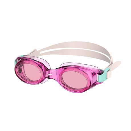 Lunettes natation adulte Speedo Boomerang - rose/turquoise silicone polyc.