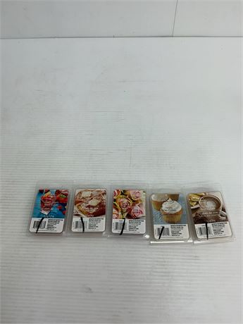 LOT DE 5 - Cire parfumée Mainstays assorties