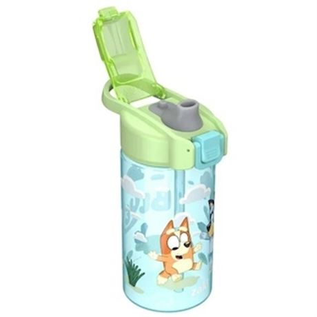 LOT DE 2 -  bouteille Zak Designs Bluey avec paille Jubilee 16 oz