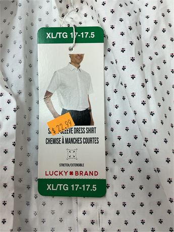 Chemise manches courtes Lucky Brand XL