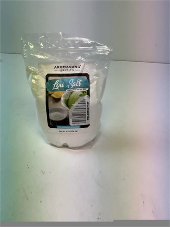 Sel de mer Aromasong faible sodium 5 lb naturel