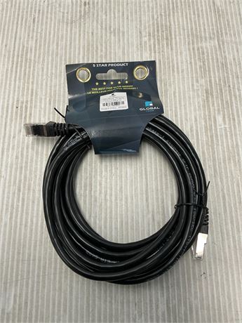 Câble CAT8 26 AWG S-FTP riser CMR FT4 blindé 15 pi