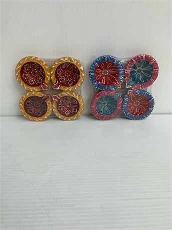Bougeoirs Diya Beautyfive, lot de 2