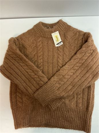 Lot de 8 chandails en laine bruns A New Day (4 S et 4 M)