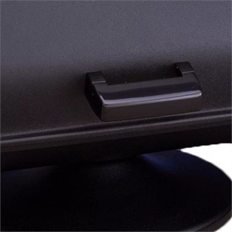 Gril électrique de table MECO Americana 1500 W portable, noir