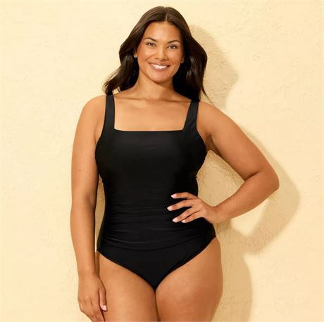 M - Maillot de bain noir SHADE & SHORE (MSRP : $60 CAD)