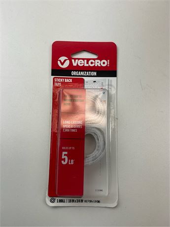 Ruban Velcro adhésif blanc 10 pcs