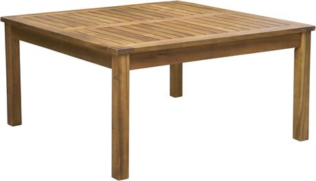 Table café ext. Christopher Knight Home Perla bois acacia, fini teck