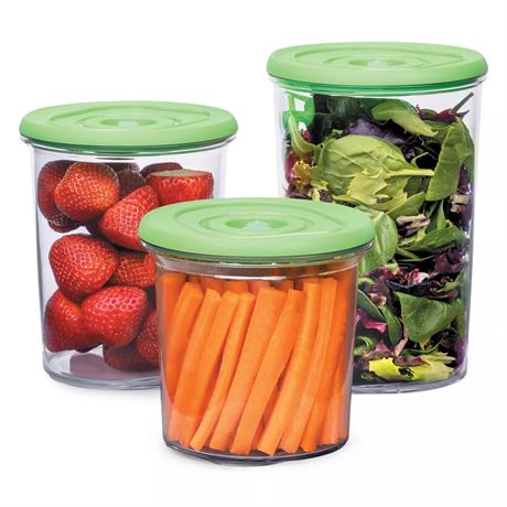 Ens. 3 pcs - contenants sous vide Presto FreshDaddy