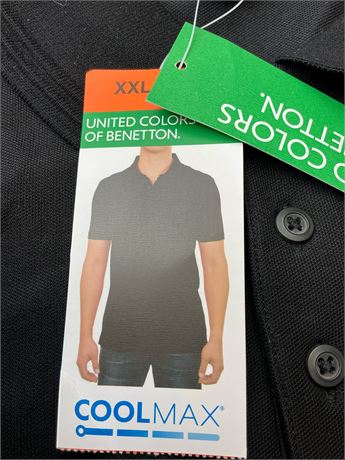 Polo piqué United Colors of Benetton – homme, taille XXL