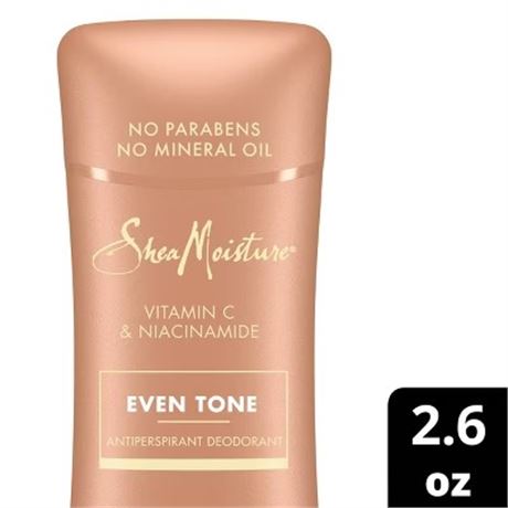 Déodorant antisudorifique bâton SheaMoisture Even Tone vit. C et niacinami