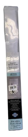 Store romain magnétique 29 x 64 po