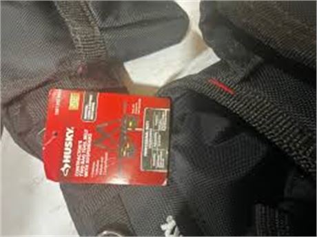 Ceinture à outils Husky CLC pour charpentier à 2 sacs