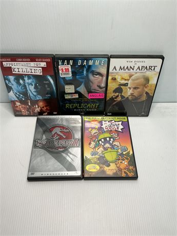 Lot de 5 films