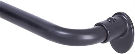 Tringle Lunar KL79230 pour assombrissement complet, longueur ajust. 71-122cm