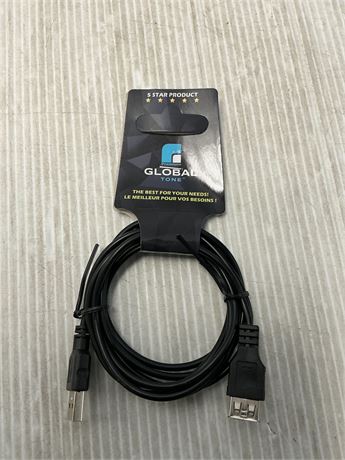 Câble extension USB 2.0 6 pi mâle vers femelle