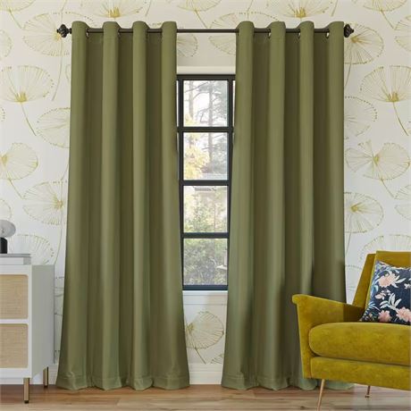 Rideau Oslo Sage 52x84 po thermique
