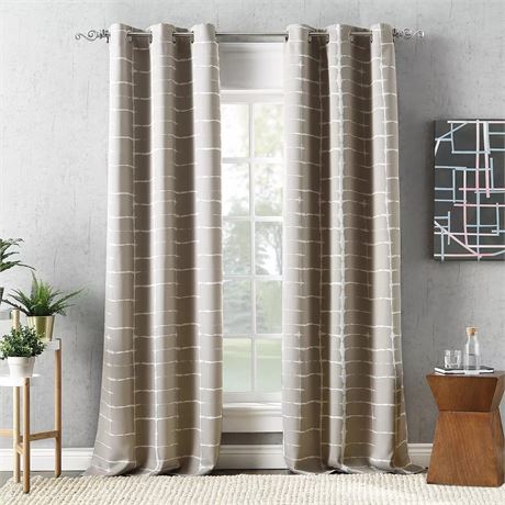 1 panneau - Rideau occultant Sun Zero Saki  40x63po