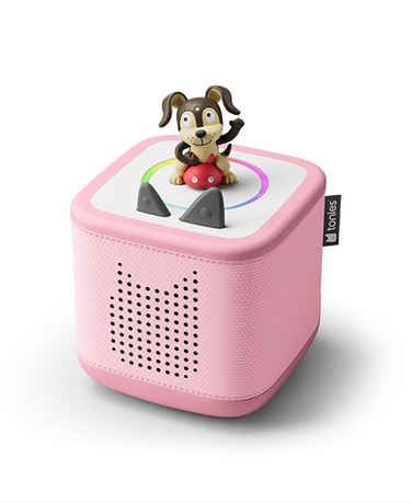 Ens. départ Tonies Playtime Puppy Toniebox 2 - rose - blanc