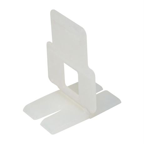 Clips d'écartement plastique QEP Lash 1,55 x 0,05 x 0,78 po (paquet 300)