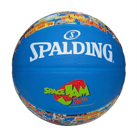 Ballon de basketball caoutchouc Spalding Space Jam - 29,5