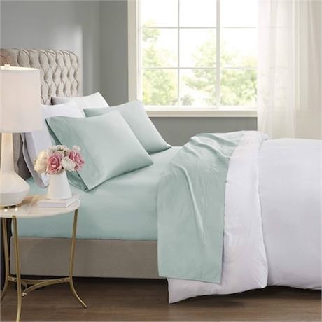 Ens. draps Beautyrest 1500 fils Smart Cool riche en coton (4 pcs)