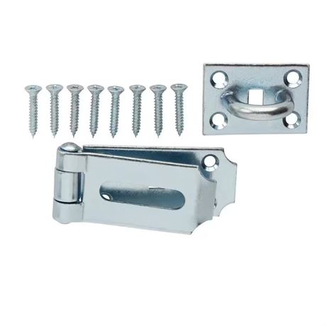 Loquet moraillon fixe 7,5 po zingué