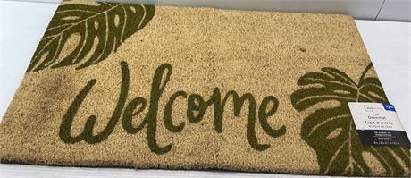Paillasson en coco Mainstays Welcome 18 x 30 po