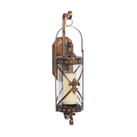 Applique murale avec bougie Grayson Lane (chandelle non incluse)